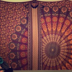 Open back maxi dress from Urban Outfitters